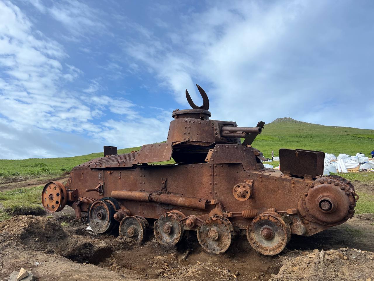 Гора Северная и поле боя