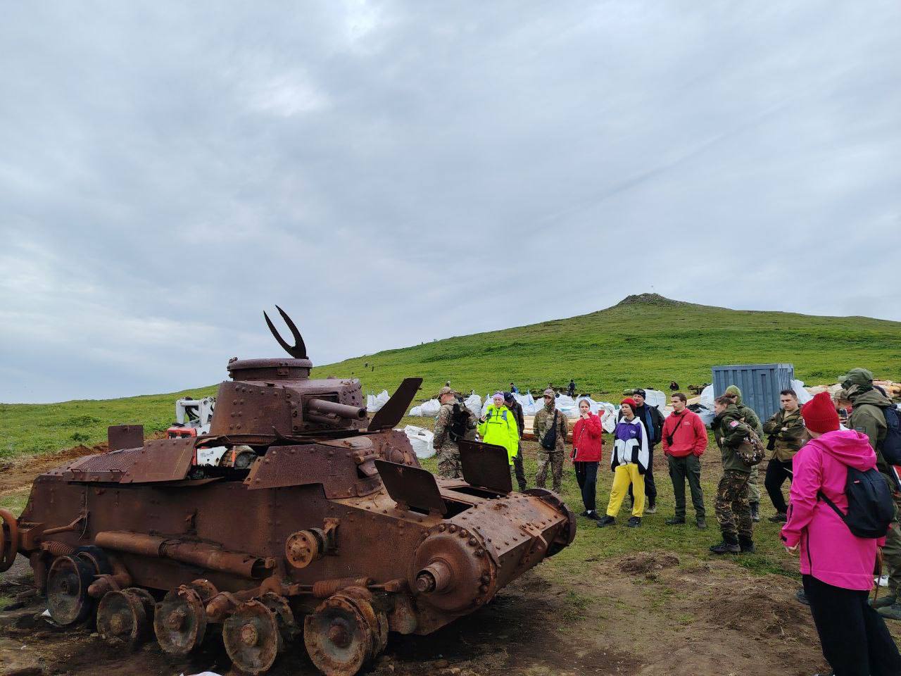 Первый день на острове Шумшу